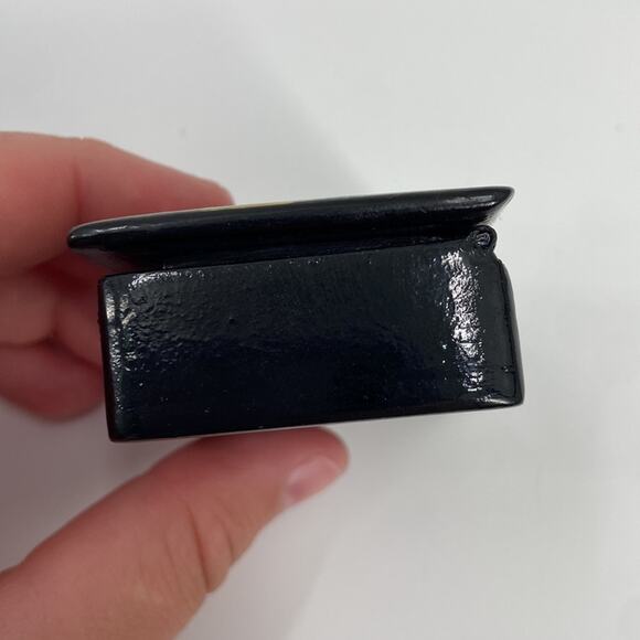 Antique Ussr lacquer hand painted trinket box - Picture 9 of 12